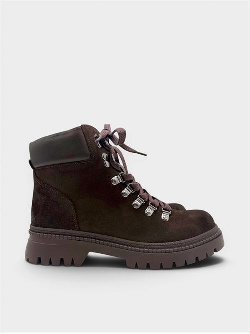 Pedula alta in suede mocha IL LACCIO | 51460SUEDEMOCHA395